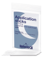 Application Sticks 10/1, meki / bijeli 10 kom, Art. 5004