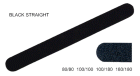 Black Straight File 100/100 Art. 8080