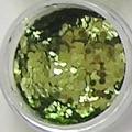 Confetti Metallic Green Opalescent Midi/26 art. 8603
