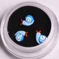 3D GUMENI UKRAS, pak.3 kom, blue snail.04, Art.8911.