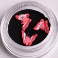 3D GUMENI UKRAS, pak.3 kom, red butterfly.10, Art.8911.