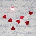 Confetti Red Heart art. 8887